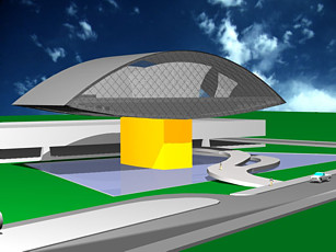 Click aqui para vêr mais sobre a obra de  Oscar Niemeyer